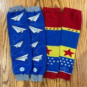 2 Sets Baby Legs brand Leggings Knee Protectors One Size